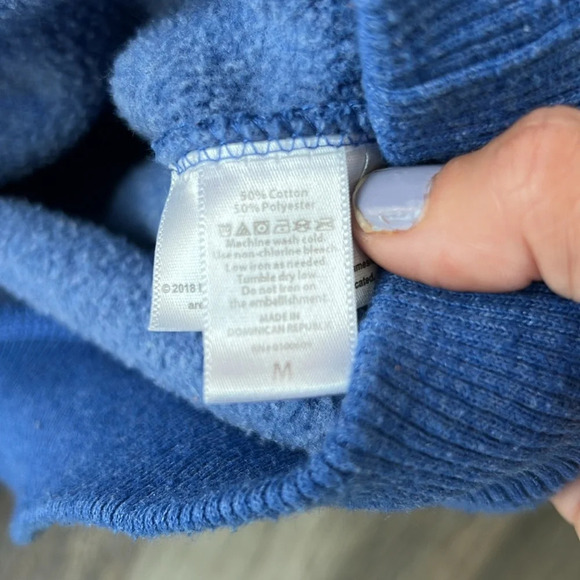 Soft Junk Food New England Patriots Retro Hoodie Size Medium - Picture 5 of 7